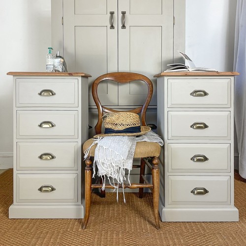Elegant high narrow pair - , of