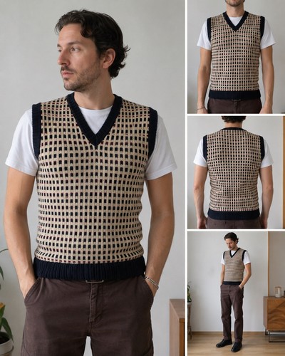 Vintage fairisle knitted - vintage,