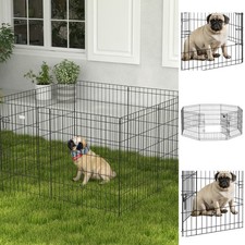 PawHut 8 Panel DIY Dog Pen