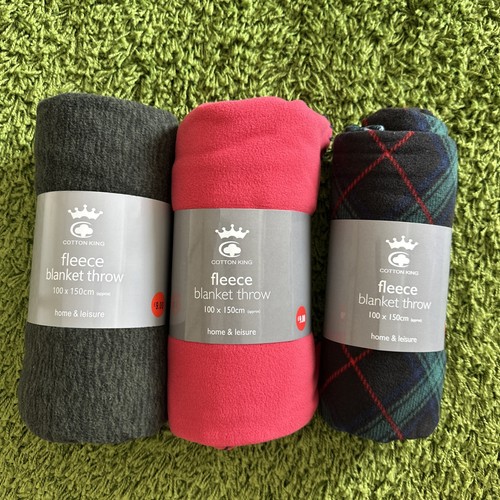Fleece blanket bundle - 3, x