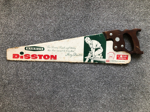 1960s vintage disston inch - 1960s, 24