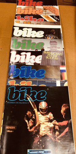 Bike magazine bundle 1981 all - bike,