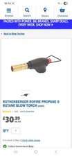 Rothenberger Rofire Auto Start Blowtorch Pro/but Mix And 2 Bootles Multigas 300