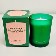 Beauty Pie Fir Balsam Sandalwood & Sweet Orange Scented Candle 240 g 60hr burn. 