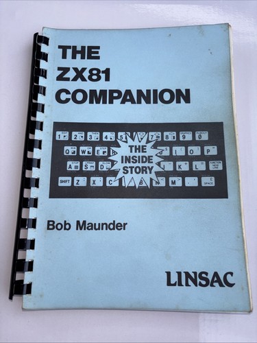 Sinclair zx81 computer book - computer,