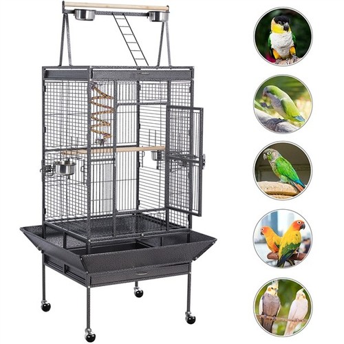 Large parrot cage metal bird - parrot,