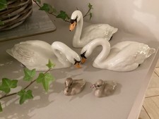 BESWICK COMPLETE SWAN FAMILY