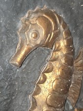 Vintage nautical seahorse wall - vintage,