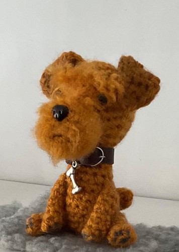 Airedale terrier handmade - airedale,