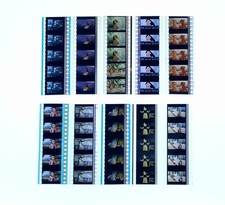 Mixed 35mm Film Cell Strips