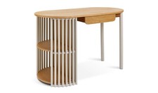 Habitat Rita 1 Drawer Office Desk - Natural