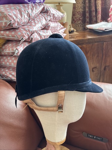 Navy velvet charles owen fiona - navy,