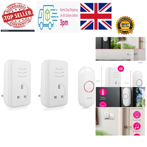 Wireless doorbell set - doorbell, 2