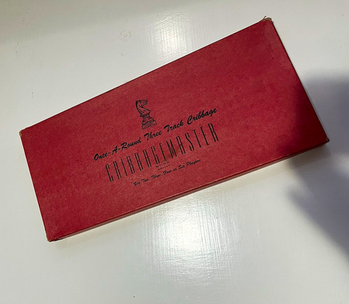 Vintage drueke cribbagemeester - vintage,