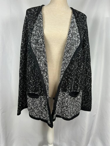 Eastex black white bouclé - black,