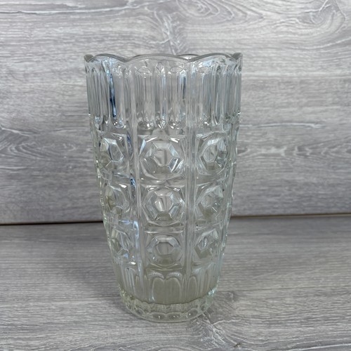 Vintage heavy clear - heavy, pressed