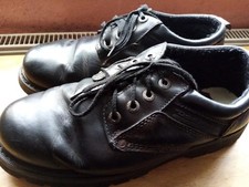 Shoes Dockers UK 10 Wide Fit - EU 44 Black Leather Heavy Men’s Some Wear Used