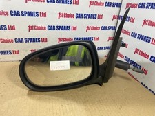 Nissan Almera Tino 2006 PASSENGER LEFT electric BLUE wing door mirror