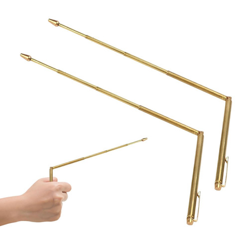 Copper dowsing rods pack for - 2,