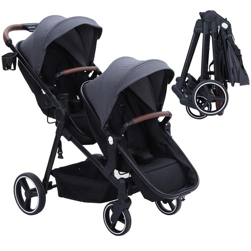 Double tandem stroller - double,