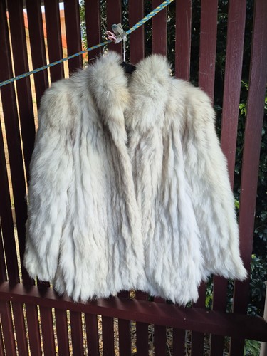 Vintage arctic fox fur - fur, coat