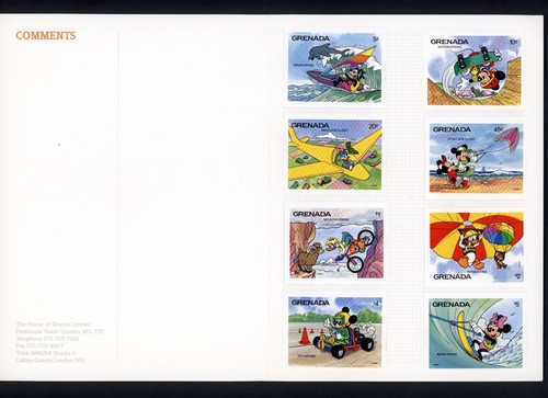 Grenada 1992 disney thrill - 1992,