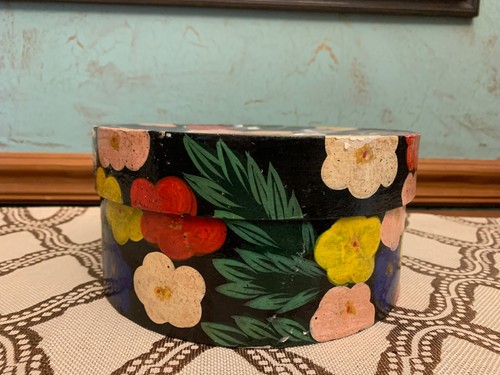 Vintage handpainted floral - vintage,