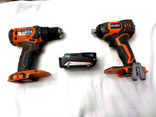 Ridgid 18v cordless kit drill - cordless, kit: