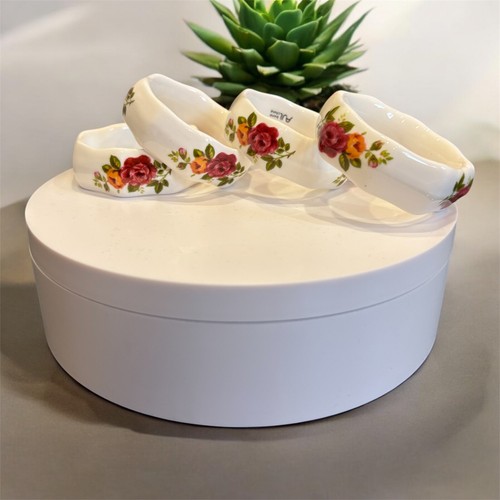Vintage asl bone china floral - vintage,