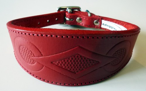 Red retro design - retro, leather