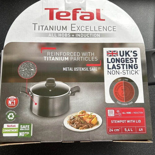 Tefal titanium excellence 24cm - titanium,