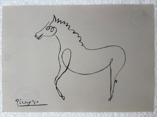Pablo picasso drawing - , old