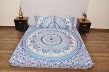 Indian Blue White Aztec Boho