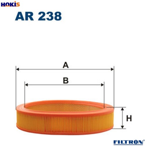 Air filter 238 for ford - ar,