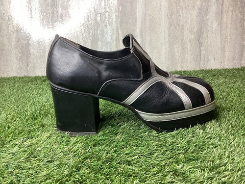 Vintage black leather - 70’s,