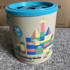 Wooden Building Blocks Set. 42
