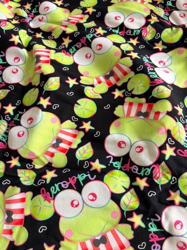 Sanrio keroppi cotton lycra - keroppi,