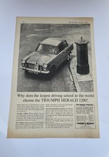 Triumph Herald 1200 Advert