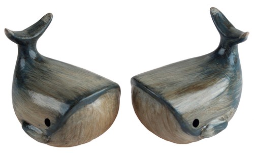 Blue whale ceramic small - blue,