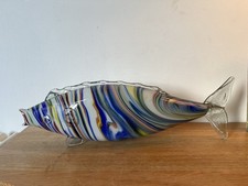 Large Retro Murano Style Glass