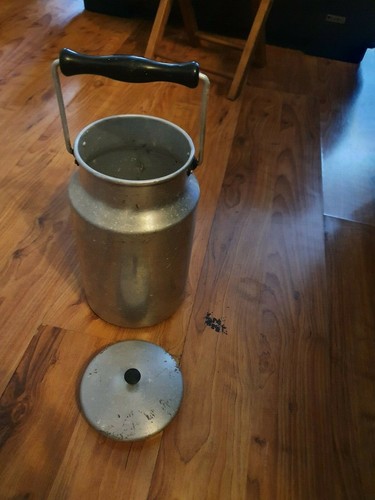 Milk churn british aluminium - british,