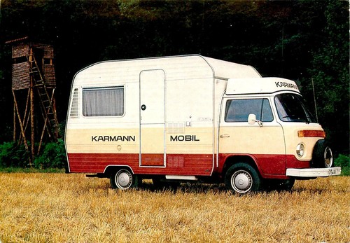 Antique auto karmann - auto,, camper