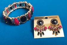 Ladies jewellery set ear - jewellery,
