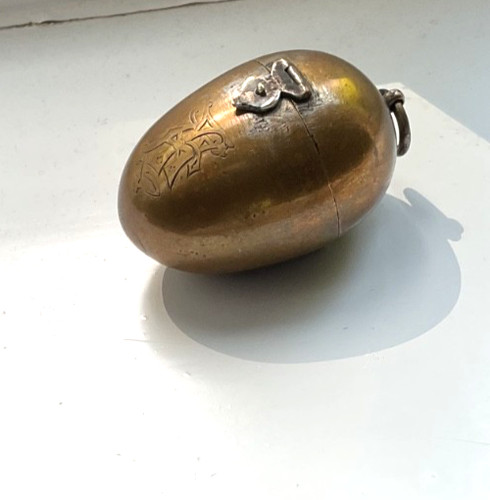 Vintage victorian egg shaped - egg,