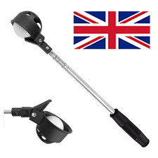 Telescopic Golf Ball Pick-Up Compact Retriever Automatic Lock Scoop 2m