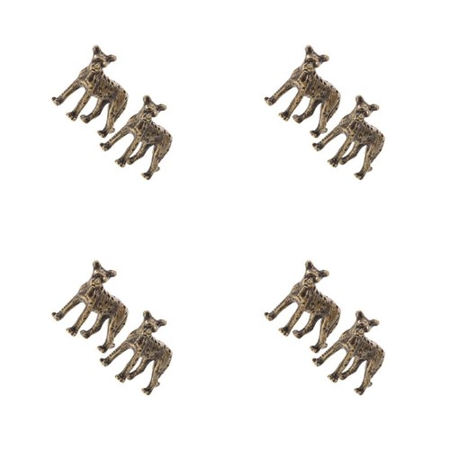 Pcs brass leopard - brass, ornament