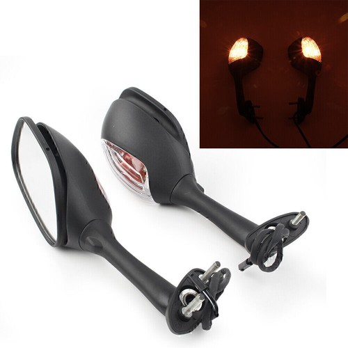 Rear view mirror turn signal - view, w/turn