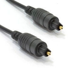 0.5m/1m/3m Digital Optical Cable for TV to Soundbars for full Surround Sound 4mm