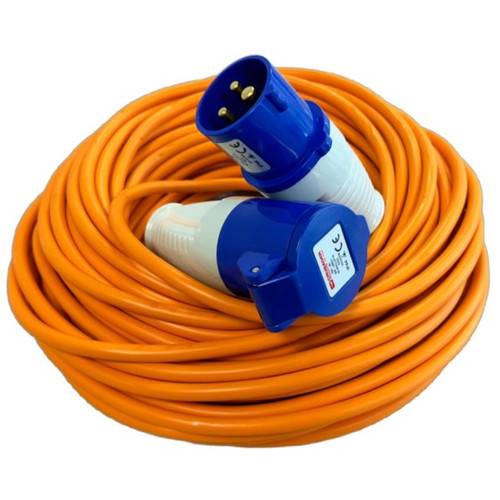 25m caravan mains hook lead - caravan,