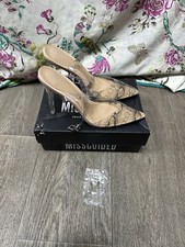 Missguided Snake Perspex Court